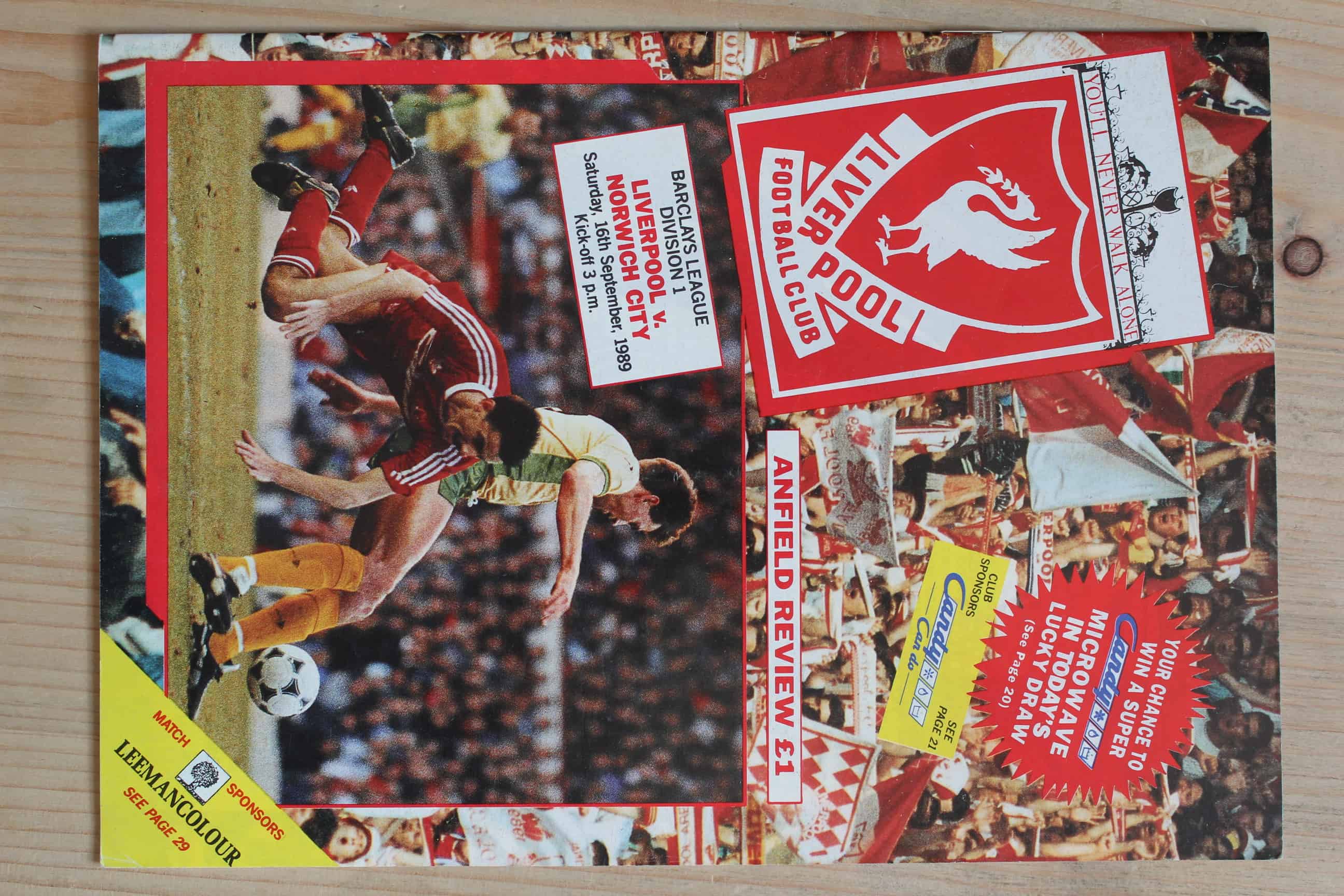 Liverpool FC v Norwich City FC